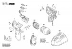 Bosch 3 601 JE0 001 Gdr 12V-110 Impact Wrench 12 V / Eu Spare Parts